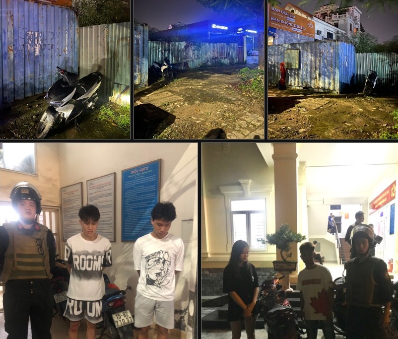 Phòng Cảnh sát cơ động: Xử lý 2 thanh thiếu niên vi phạm trật tự an toàn giao thông đêm 28.7